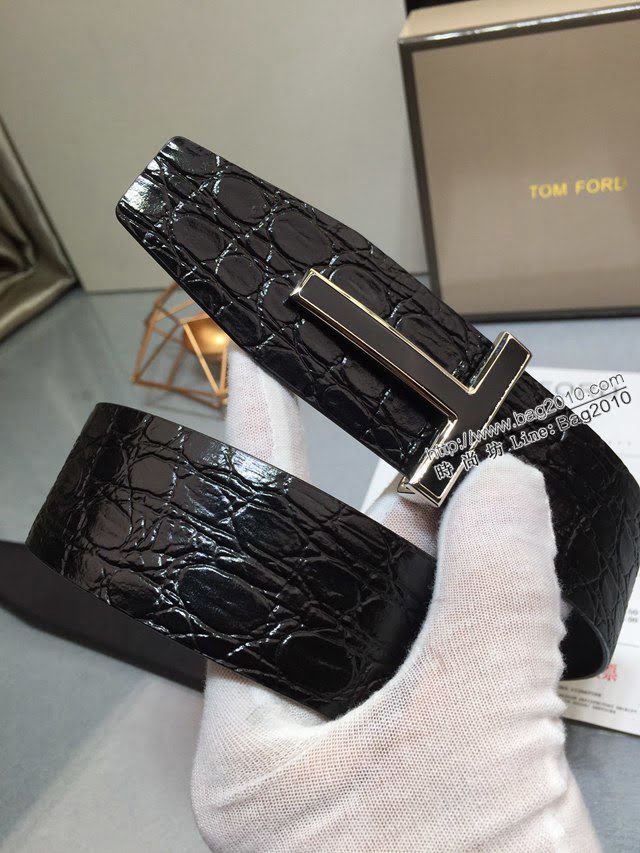 TOM FORD商務男士皮帶 湯姆福特雙面小牛皮腰帶  jjp1873